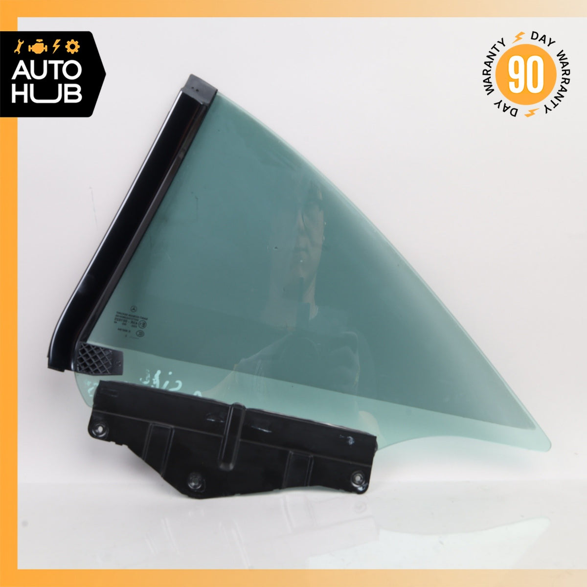 03-12 Mercedes R230 SL500 SL55 AMG Rear Right Side Quarter Window Glass OEM - photo 2