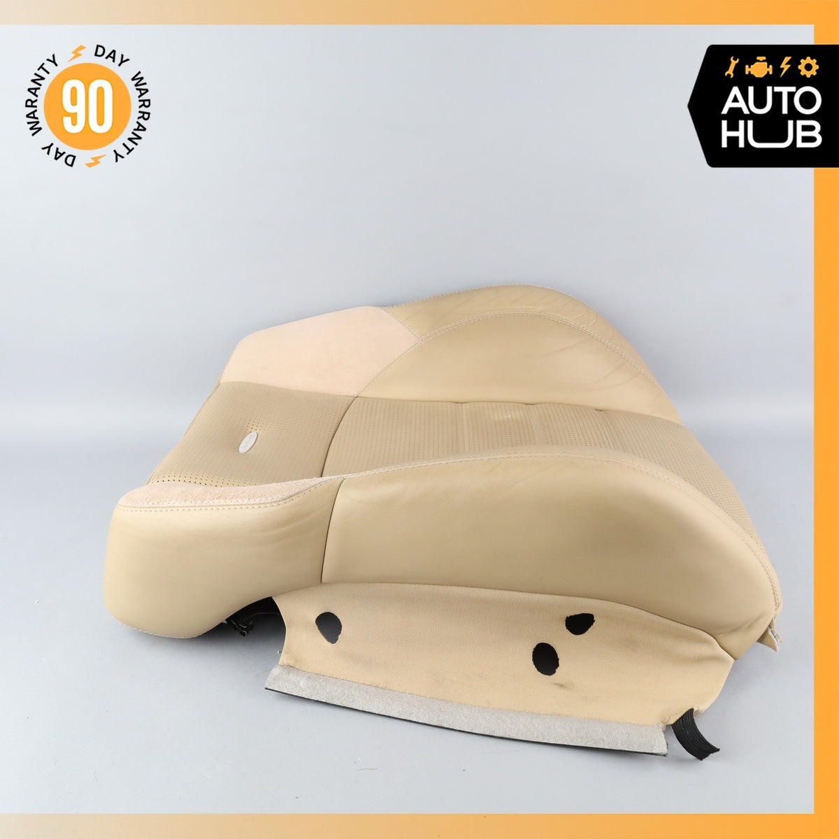07-09 Mercedes W211 E63 AMG Front Left or Right Top Upper Seat Cushion Beige OEM - photo 13
