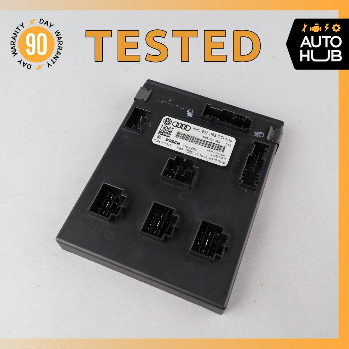 12-15 Audi C7 A6 S6 Body Comfort Onboard Control Module Unit BCM BCU OEM - photo 1