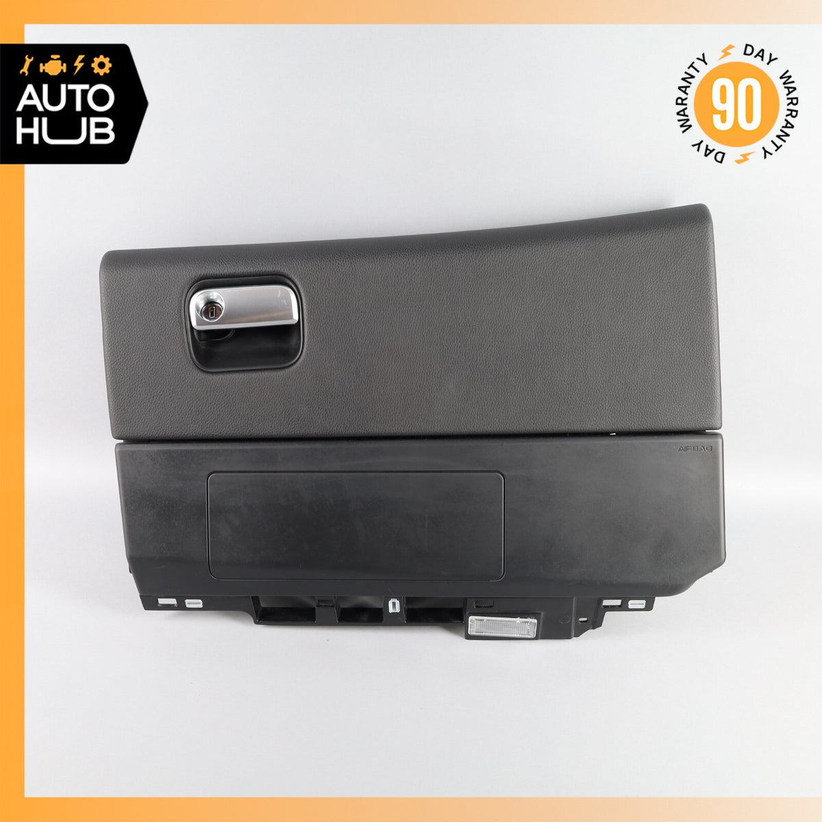 Porsche Panamera 970 Dashboard Glove Box Storage Compartment w/ Knee Airbag OEM - photo 2