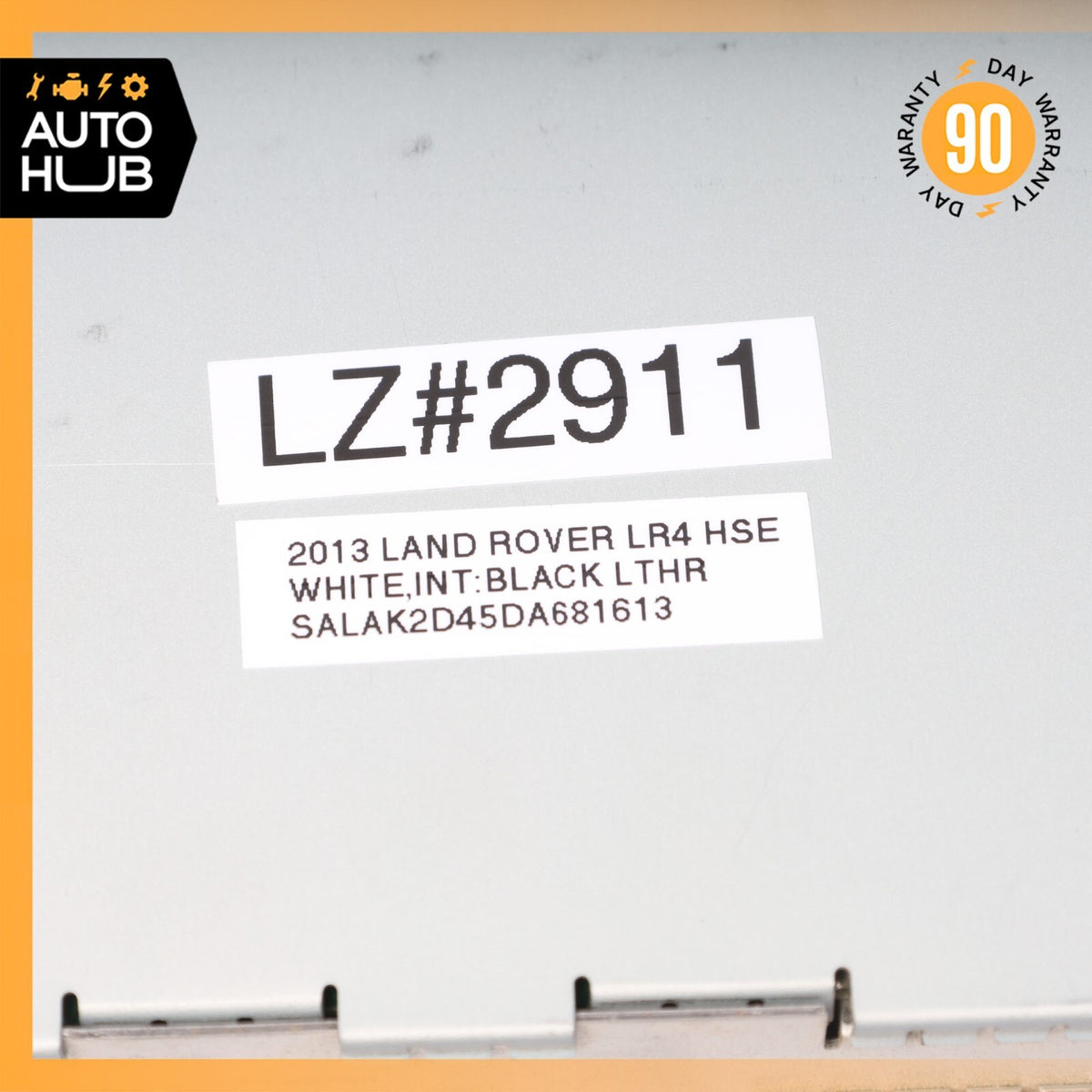 2013 Land Rover LR4 HSE Satellite Radio Control Module Unit OEM - photo 8