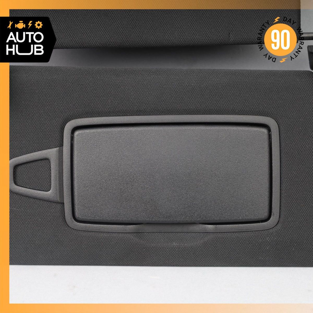 Mercedes W222 S550 S600 Right Side Sun Visor Shade Sunvisor Black OEM - photo 11