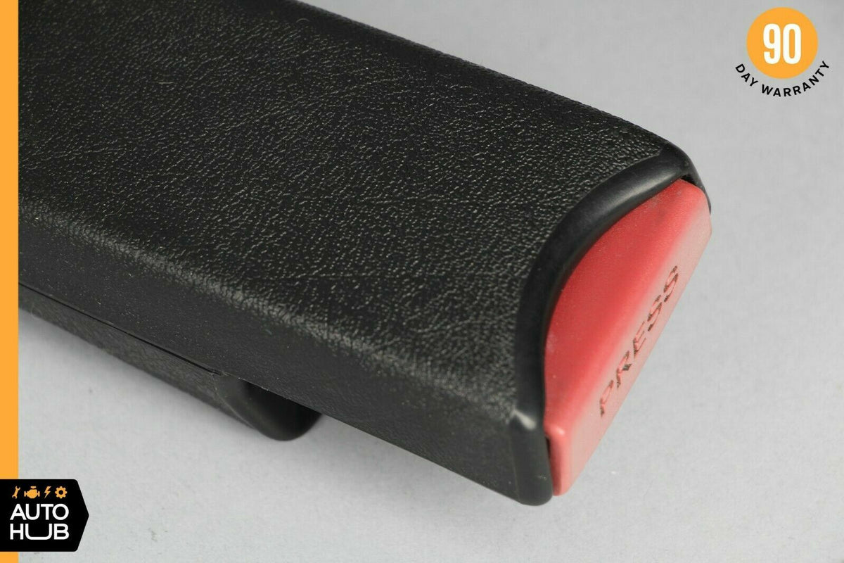 92-99 Mercedes W140 CL600 400SEL CL500 Front Left Seat Belt Buckle Black OEM - photo 6