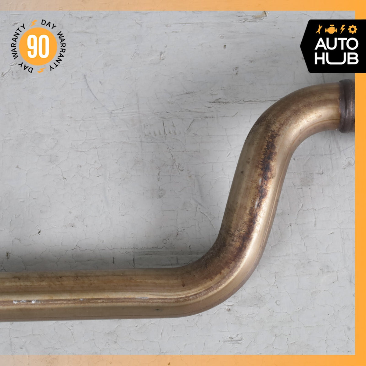 12-14 Mercedes W204 C250 M271 1.8L Center Medium Exhaust Pipe 2124910001 OEM 84k - photo 11