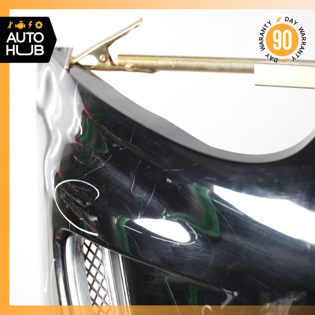 10-11 Jaguar X150 XK XKR Front Bumper Cover Assembly Black OEM - photo 2