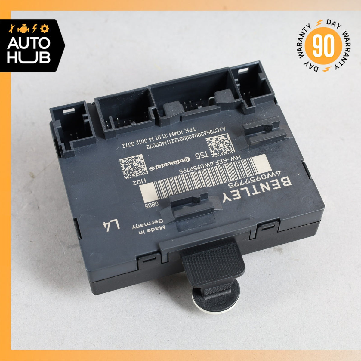 14-18 Bentley Flying Spur Rear Left Side Door Control Module 4W0959795 OEM 40k - photo 3