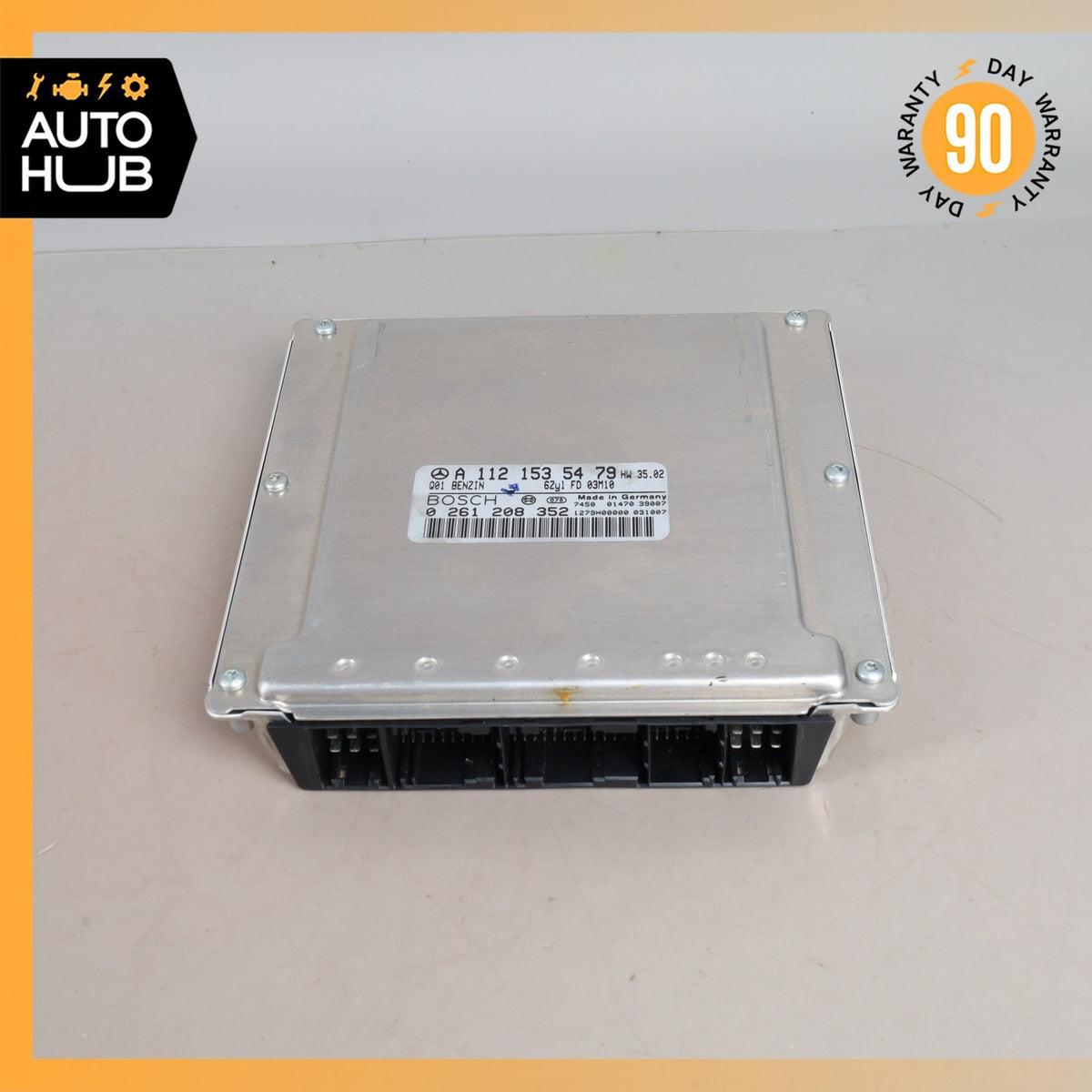 03-05 Mercedes W211 E320 CLK320 ECU Engine Control Module Unit 1121535479 OEM - photo 3