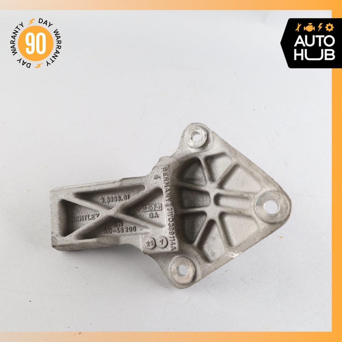 03-13 Bentley Continental GTC Right Transmission Support Mount Bracket OEM 46K - photo 2
