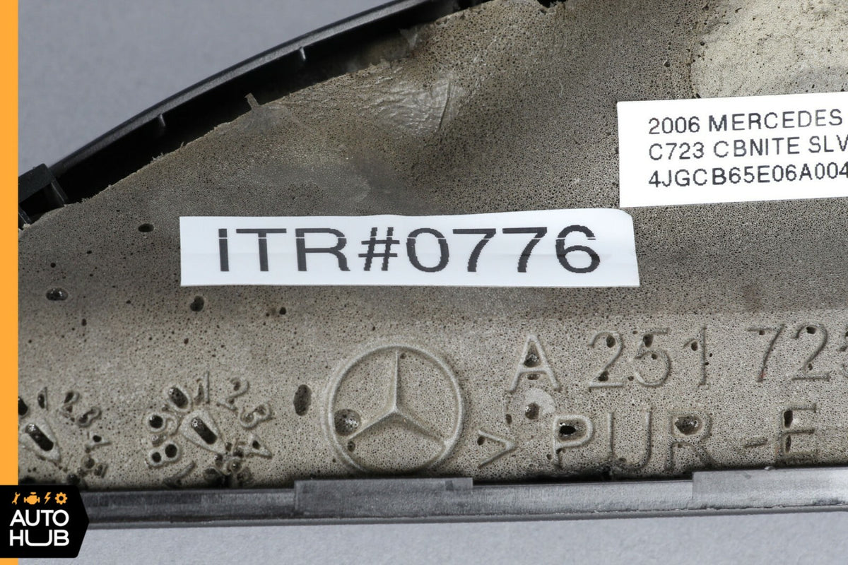 06-10 Mercedes W251 R320 R350 Right Side Door Corner Tweeter Speaker Black OEM - photo 12