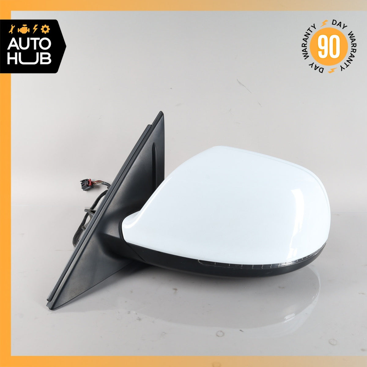 09-14 Audi 8R Q5 SQ5 Front Left Side Rear View Mirror w/ Blind Spot OEM - photo 3