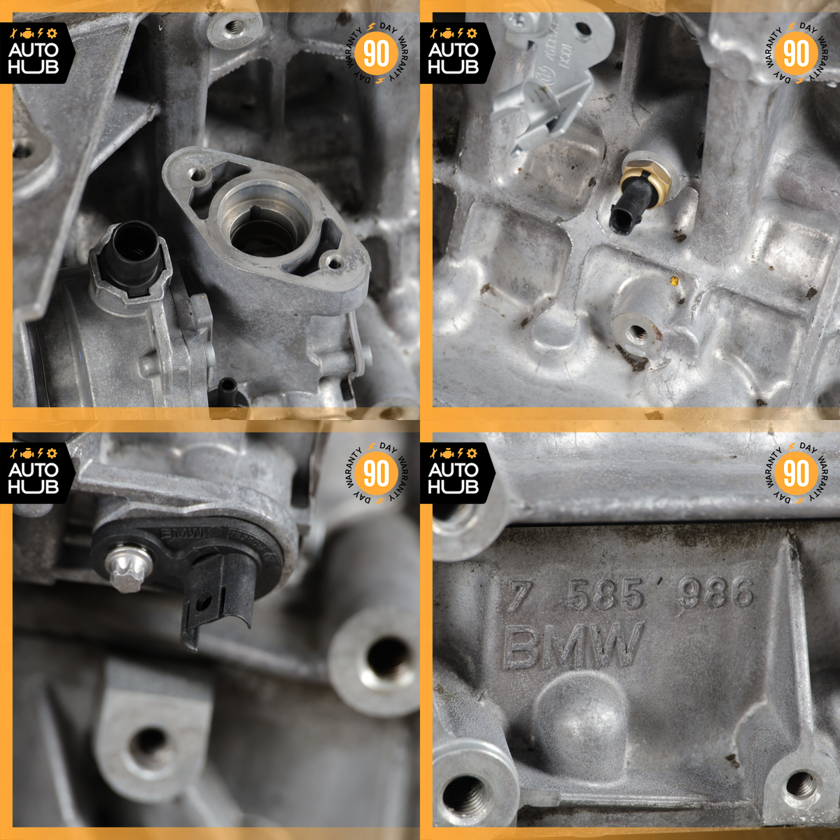 12-19 BMW F01 740i X5 X3 3.0L Straight Six N55B30 Engine Motor Block OEM - photo 21