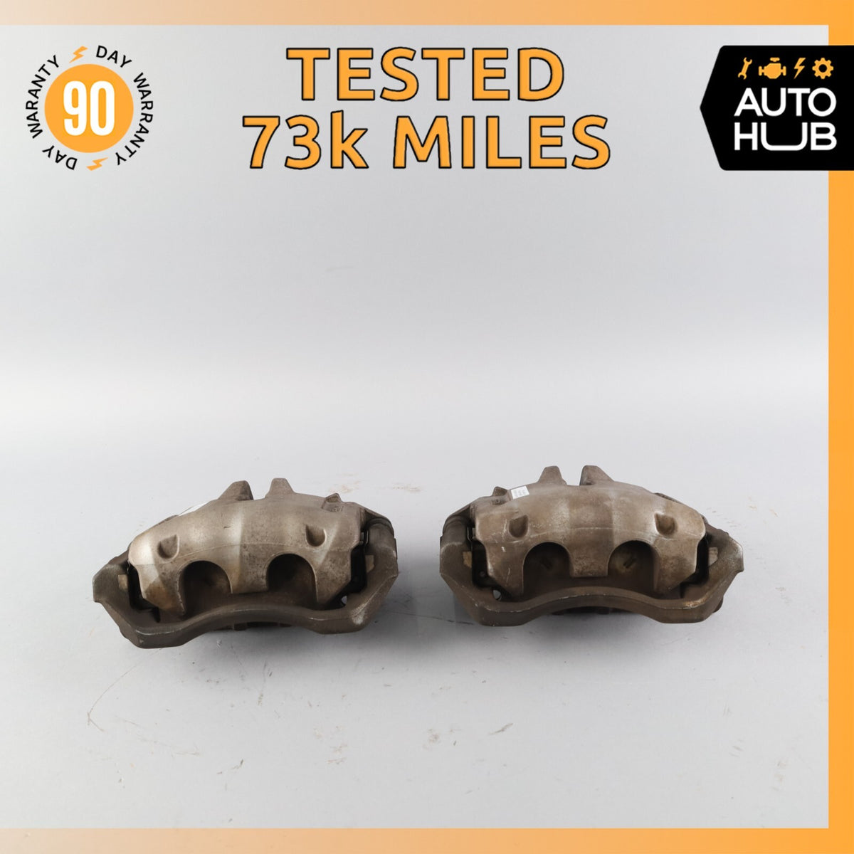02-05 Ford Thunderbird 3.9L V8 Front Left & Right Brake Caliper Calipers Set OEM - photo 1
