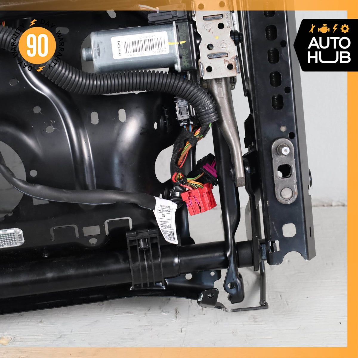 09-18 Audi C7 S6 RS7 A4 Front Left Seat Rail Track Frame w/Motors OEM - photo 8
