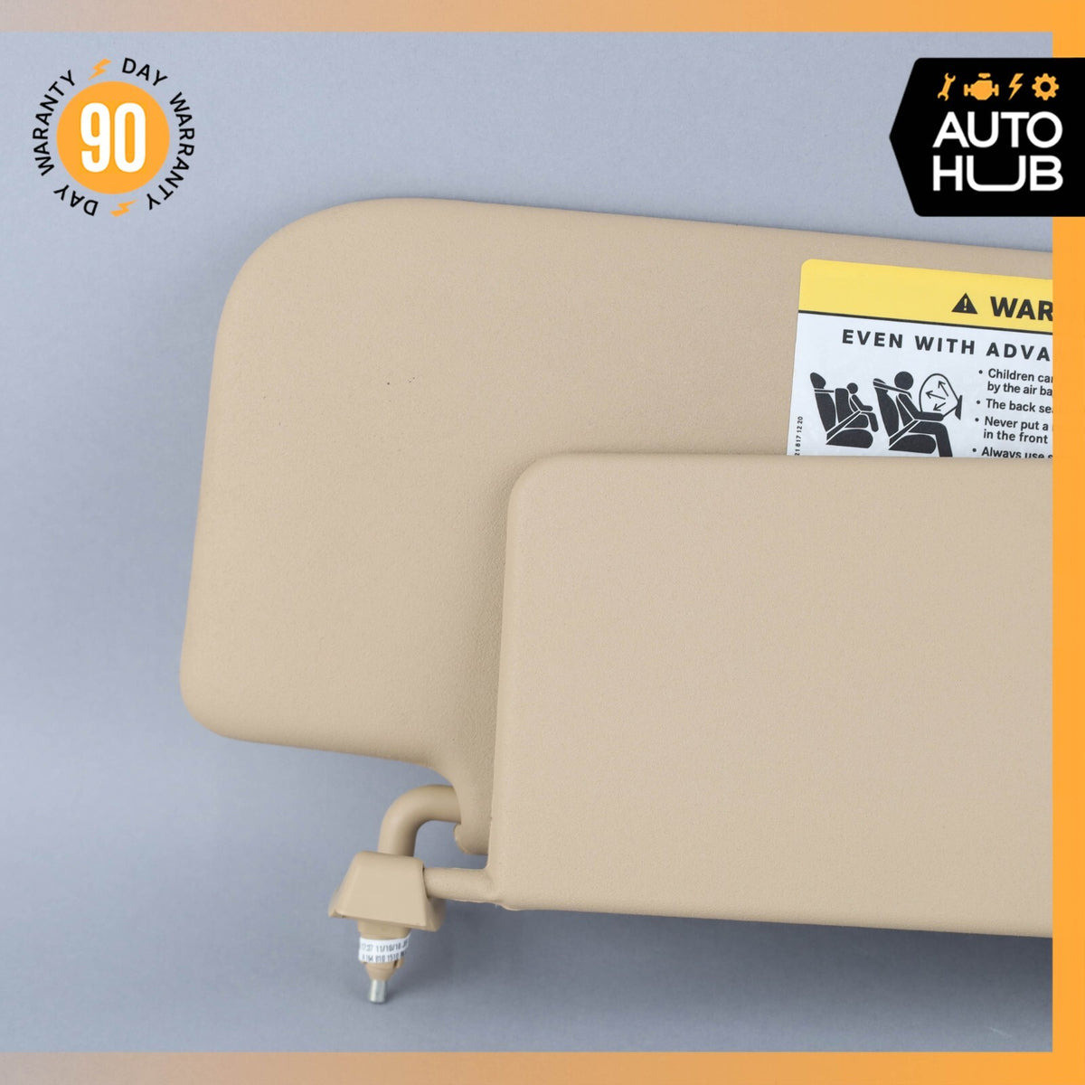 06-12 Mercedes W164 ML63 GL350 Sun Visor Sunvisor Front Left Driver Side OEM - photo 3