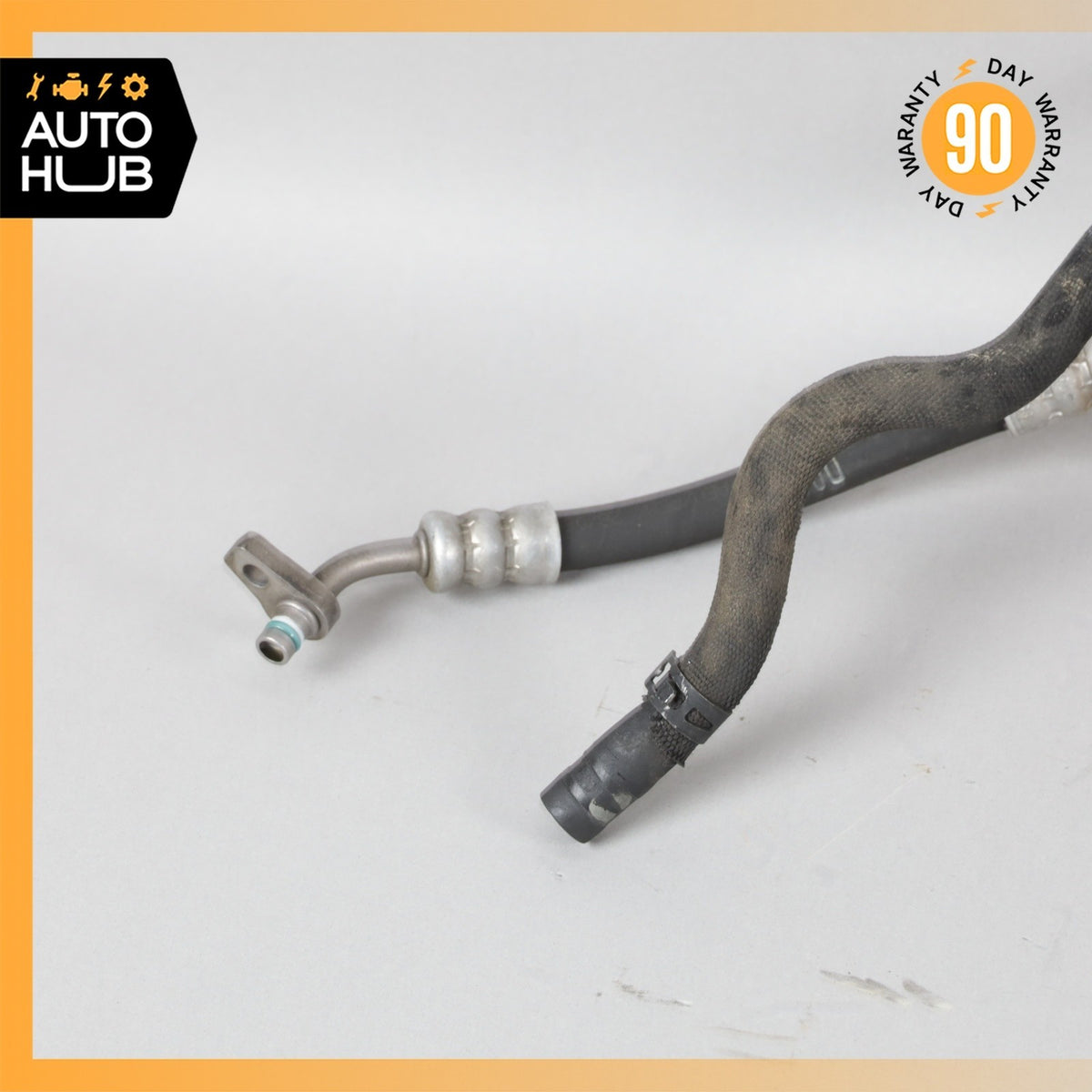 07-08 Mercedes W221 S600 CL600 Power Steering Oil Cooler Radiator w/ Lines OEM - photo 6