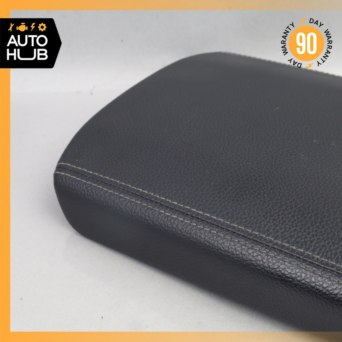 06-12 Mercedes X164 GL450 GL350 Center Console Armrest Arm Rest Cover Black OEM - photo 3