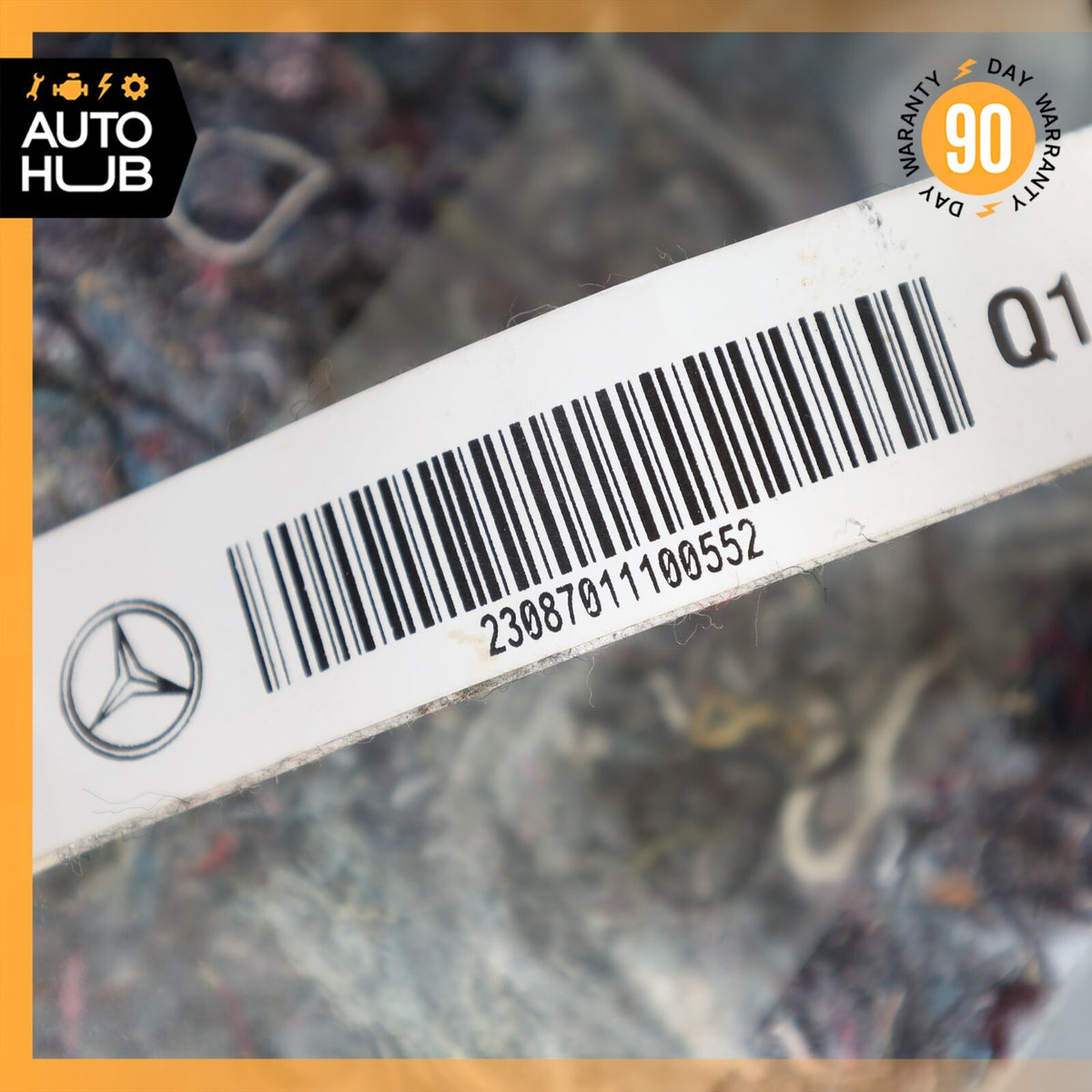 07-12 Mercedes R230 SL550 SL55 AMG Seat Occupancy Sensor Mat SRS 2308701110 OEM - photo 14