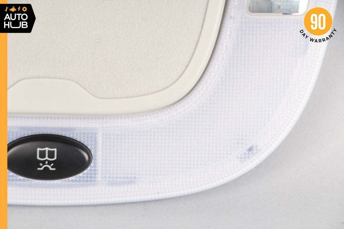 00-06 Mercedes W220 S55 AMG S500 Left or Right Rear Dome Light Mirror Gray OEM - photo 5