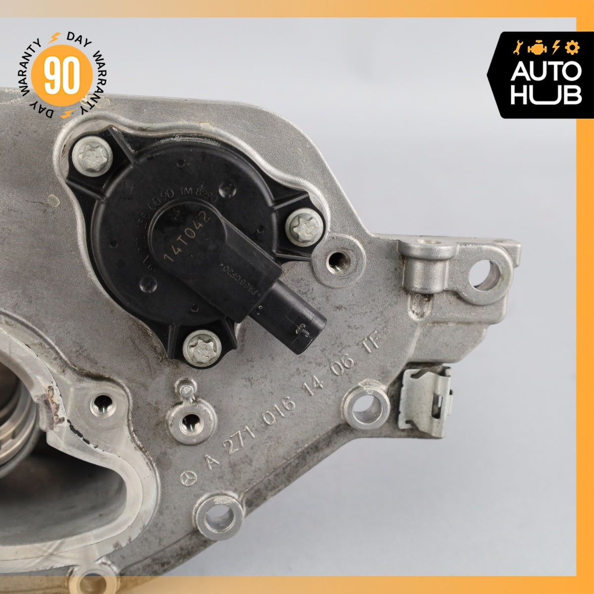 12-15 Mercedes W204 C250 SLK250 Camshaft Housing Front Cover 2710161406 OEM - photo 4