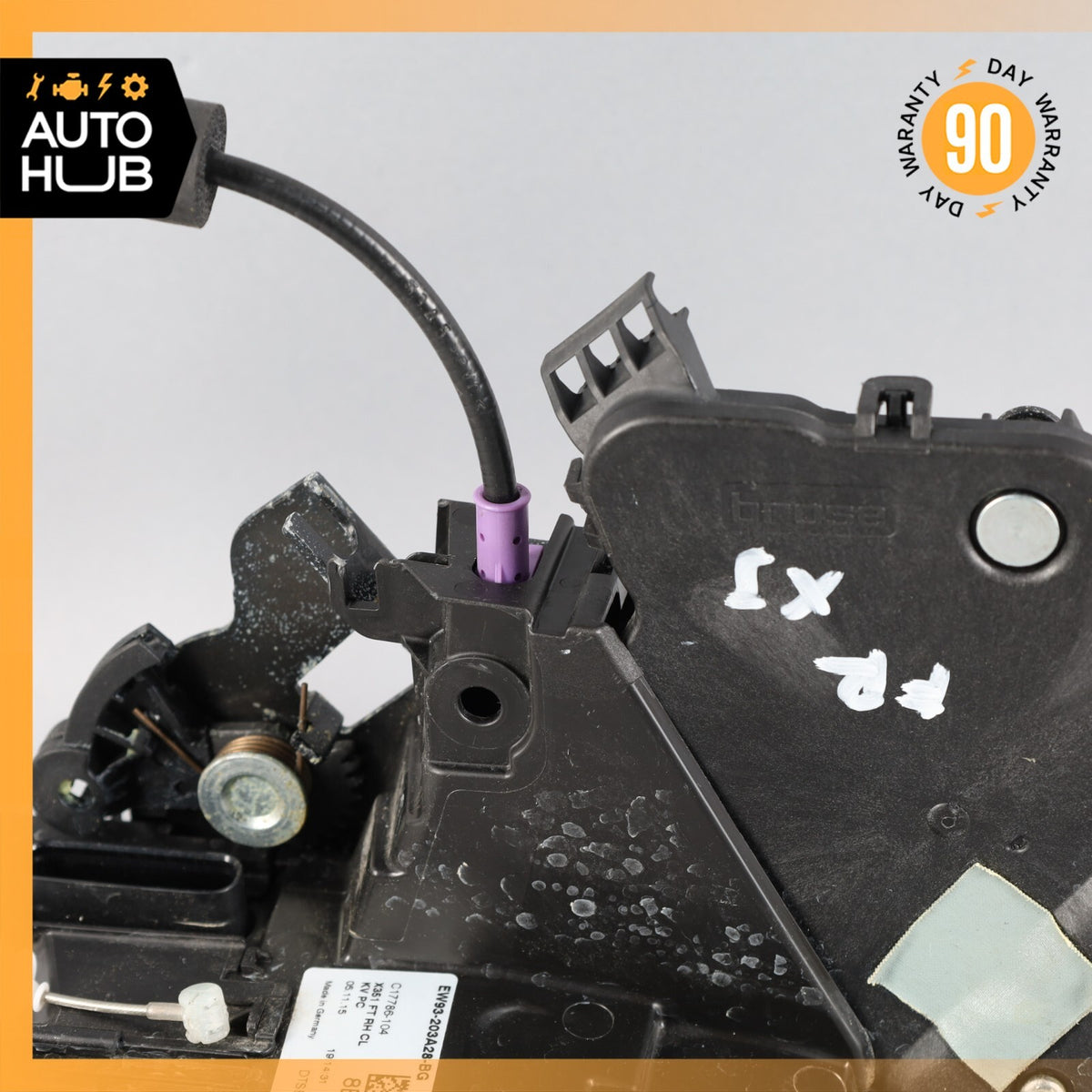 2016 Jaguar X351 XJ Front Right Passenger Door Lock Latch EW93203A28BG OEM 37k - photo 3