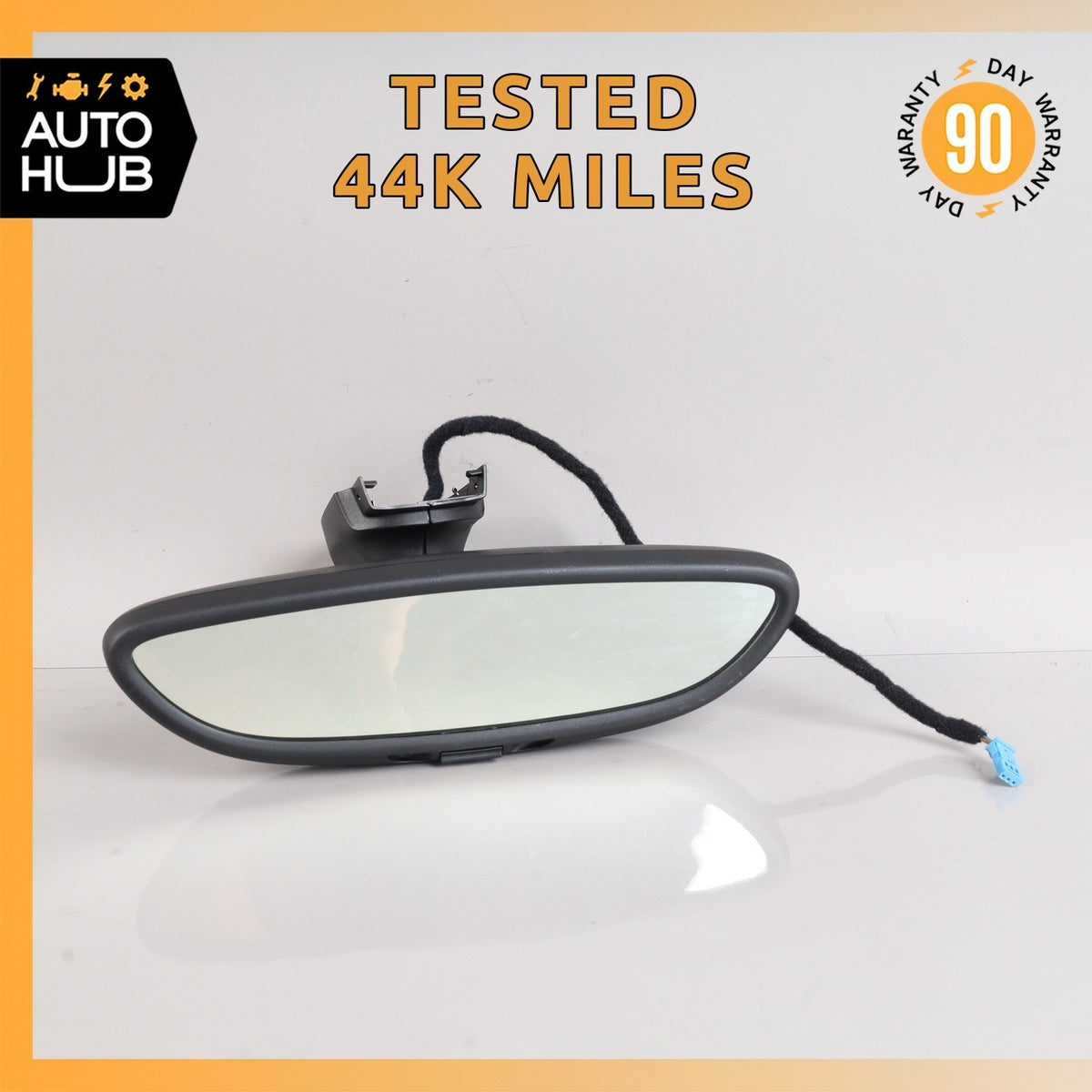 10-16 Porsche Macan Cayenne Panamera Interior Rear View Mirror Black OEM - photo 1