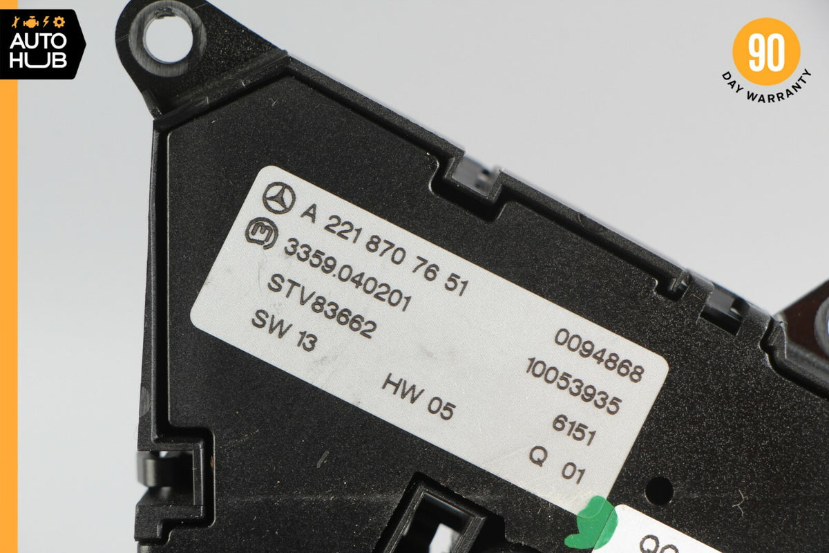 07-14 Mercedes W221 S550 CL550 Front Left Driver Seat Control Memory Switch OEM - photo 11