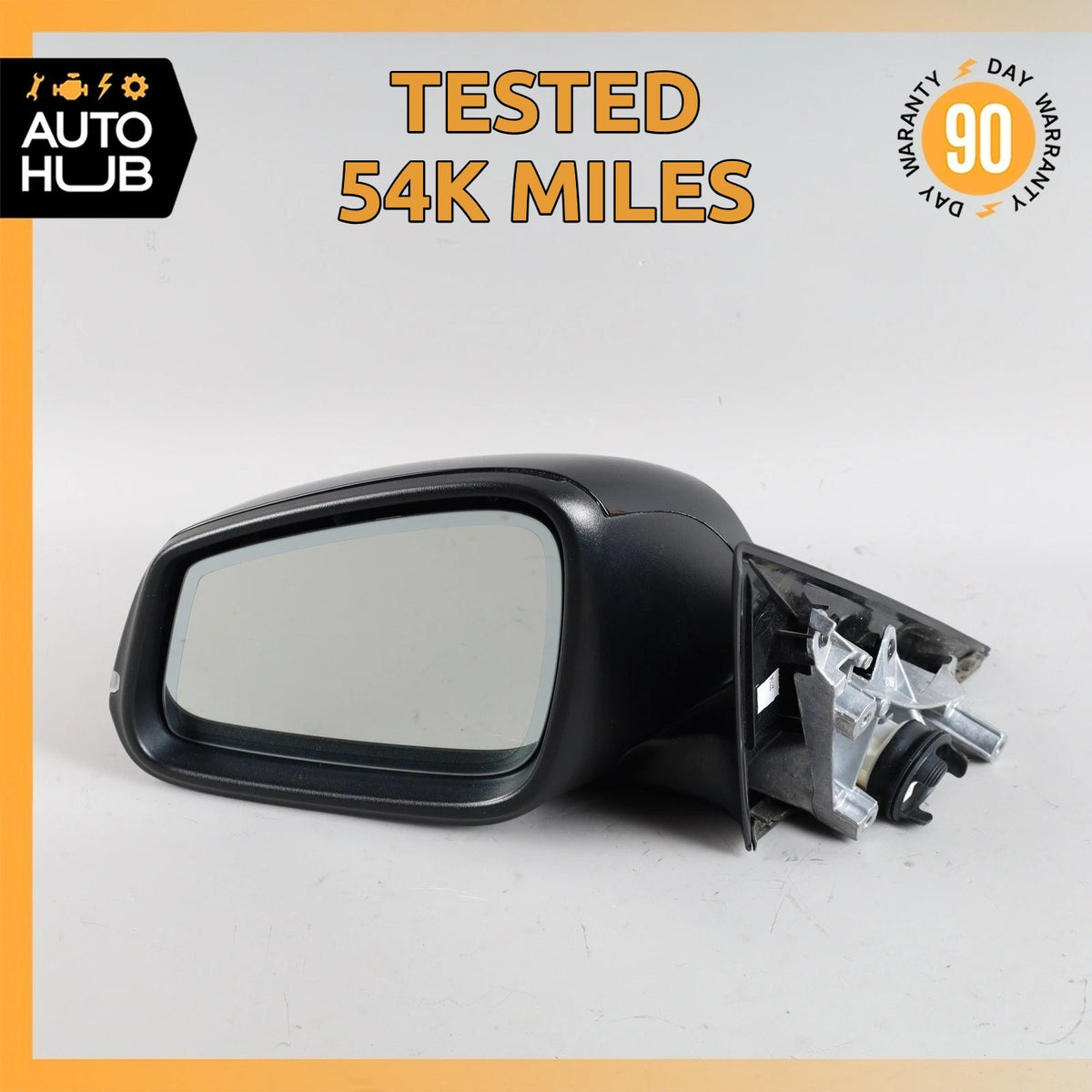 12-18 BMW F30 330e 328i 335i Left Side Exterior Door Rear View Mirror OEM - photo 1