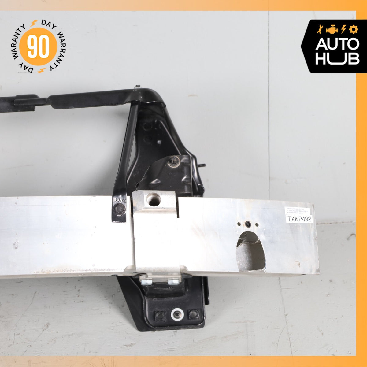 Mercedes R230 SL500 Front Bumper Reinforcement Bar Lower Radiator Support OEM - photo 4