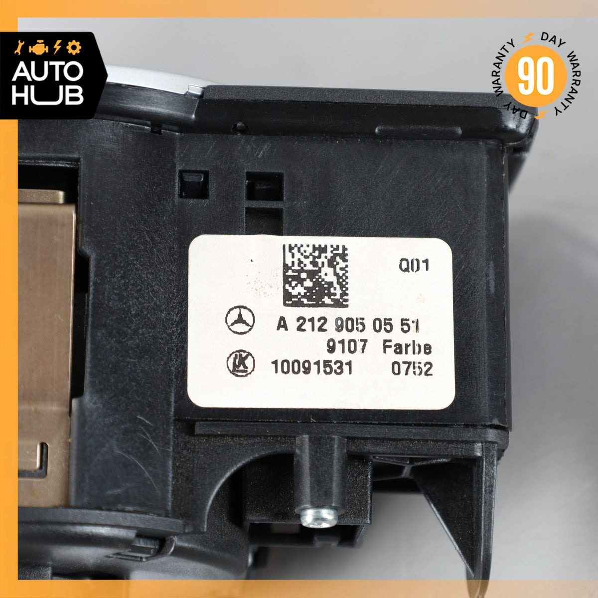 08-20 Mercedes W166 ML350 E350 Headlight Fog Light Switch Control Module OEM - photo 8