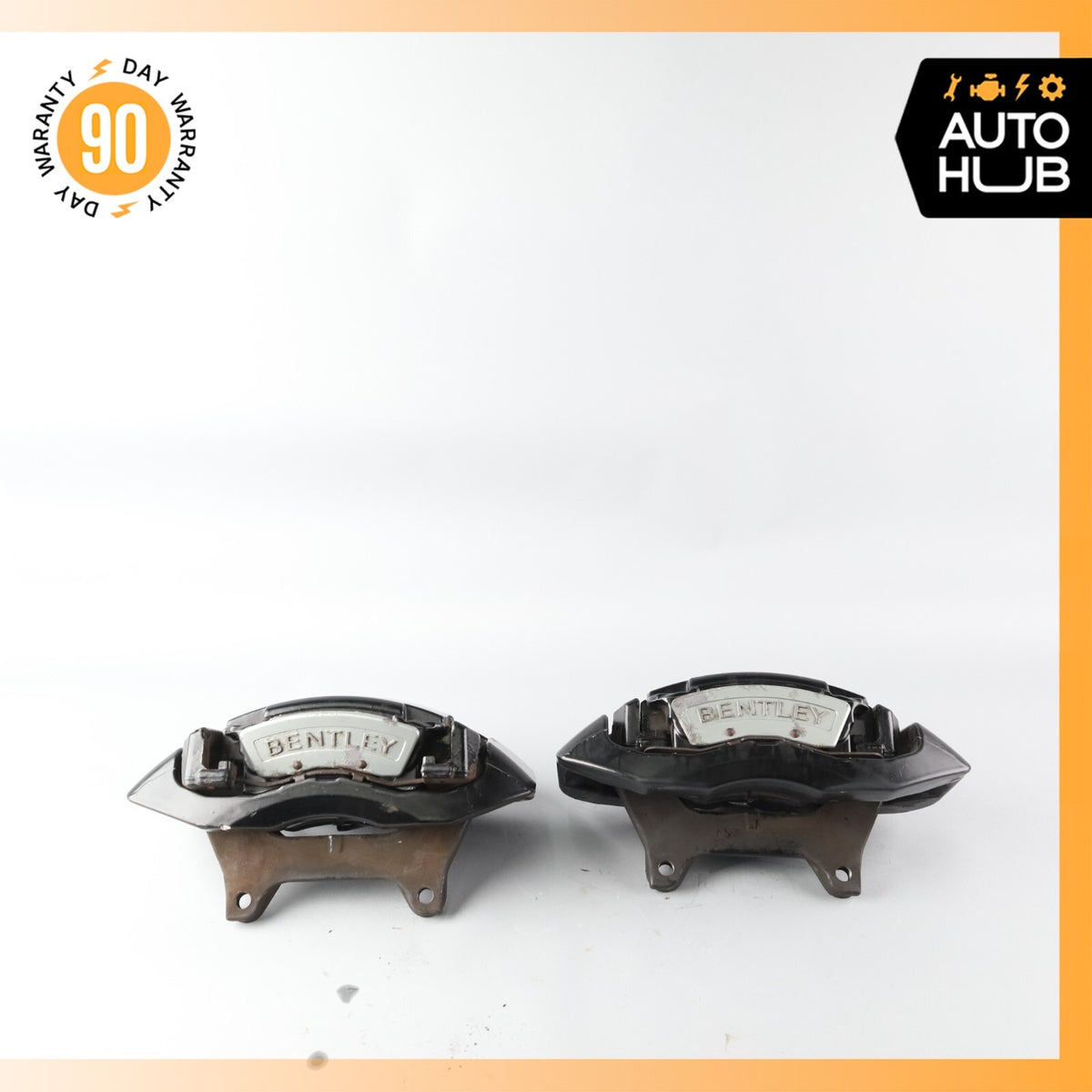 Bentley Continental Flying Spur Front Brake Calipers Left and Right Set OEM 58k - photo 2
