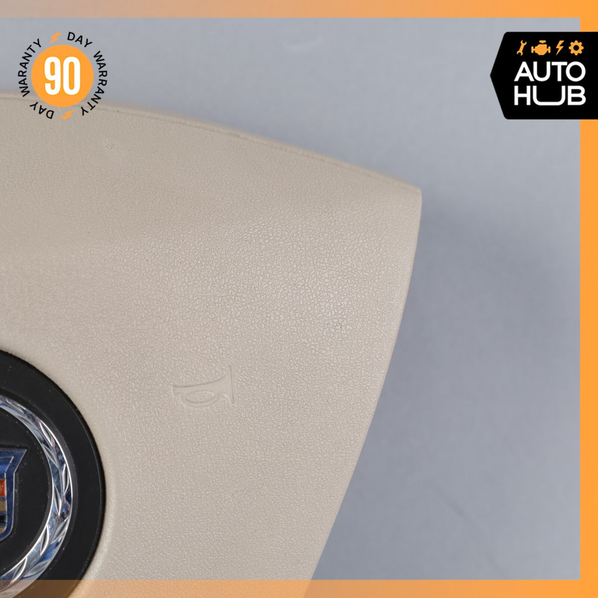 04-07 Cadillac XLR Driver Steering Wheel Airbag Beige 84456402 OEM - photo 4