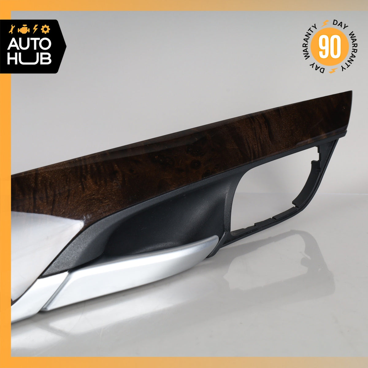 14-18 BMW F15 X5 Left Side Interior Door Handle w/ Trim OEM - photo 4