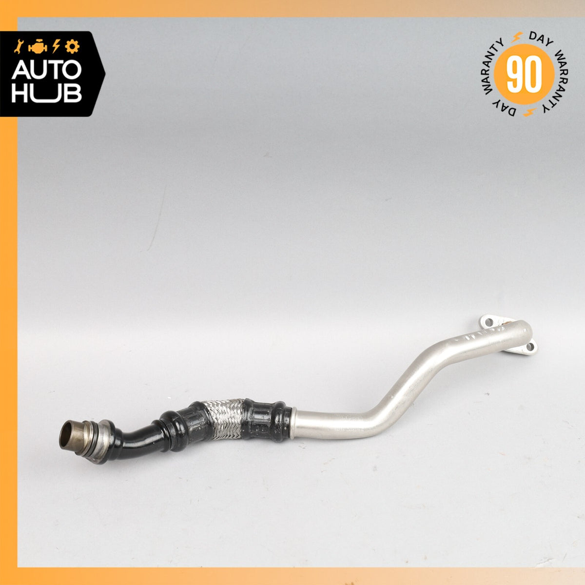 03-12 Bentley Continental GT 6.0L Turbocharger Return Oil Line Right Side OEM - photo 1