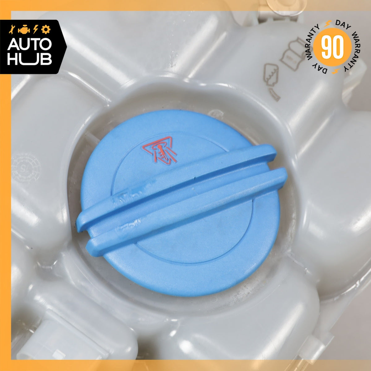 11-18 Porsche Cayenne 958 Coolant Reservoir Overflow Expansion 7P0121407B OEM - photo 2