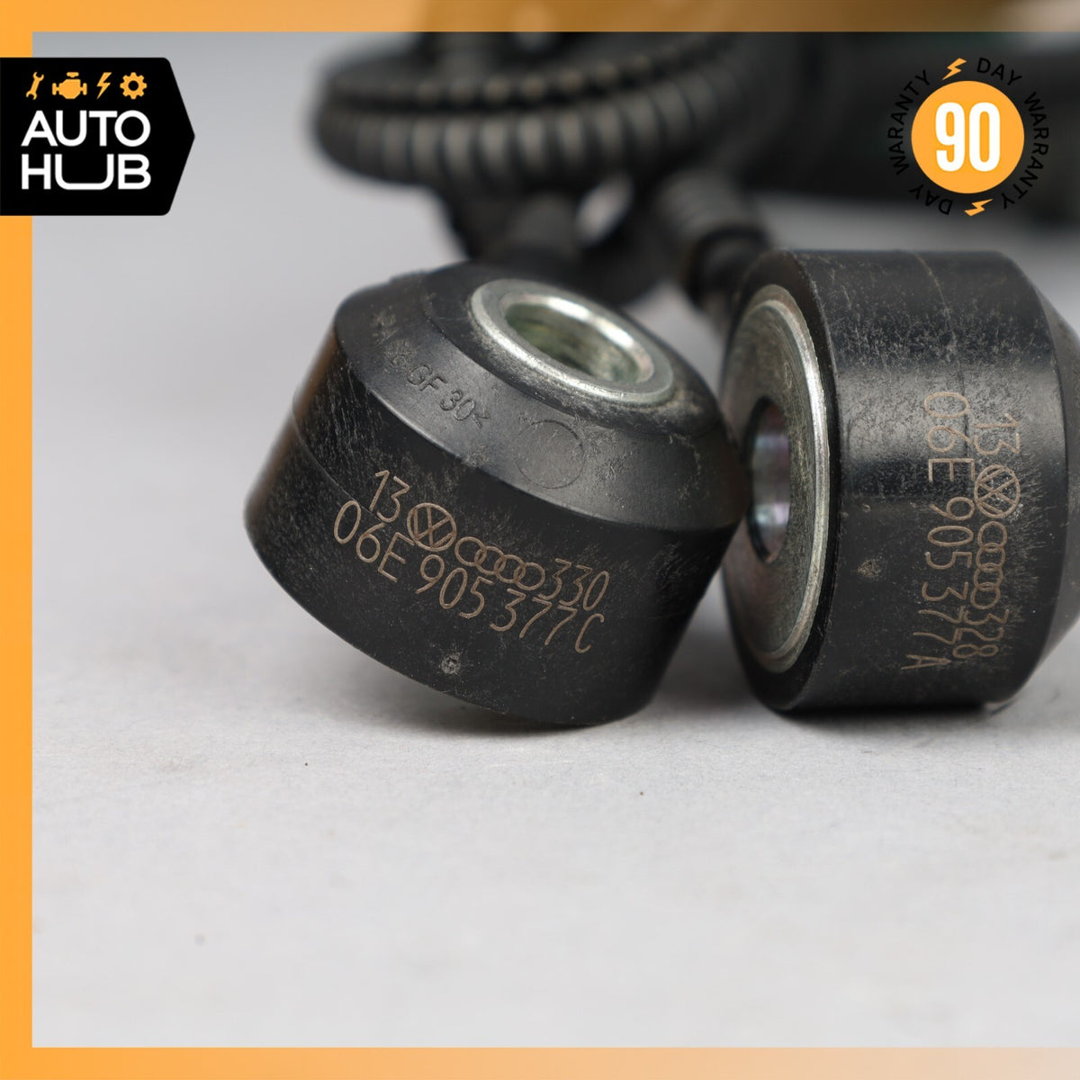 Porsche Panamera 970 E-Hybrid Left & Right Engine Knock Sensor Set OEM - photo 12