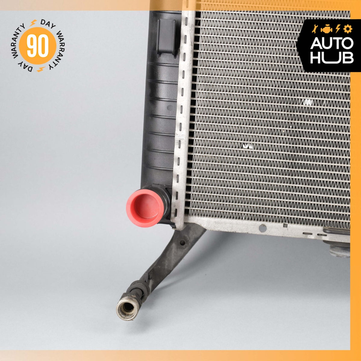 92-94 Mercedes R129 300SL SL320 Engine Cooling Radiator AC Air A/C Condenser OEM - photo 9