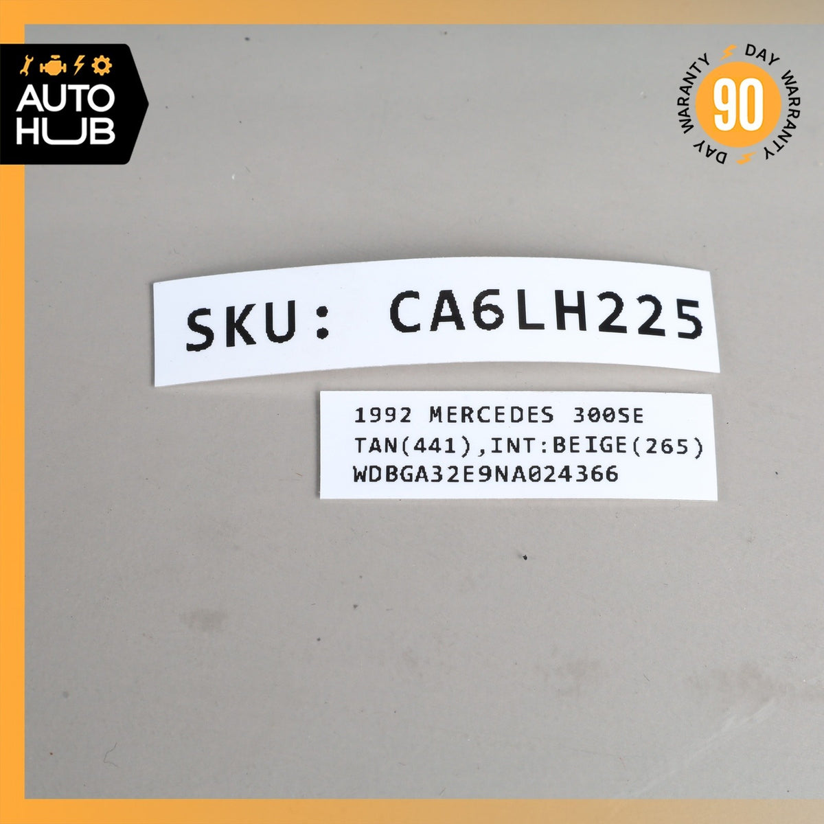 92-93 Mercedes W140 300SE TCU Transmission Control Module TCM OEM - photo 10