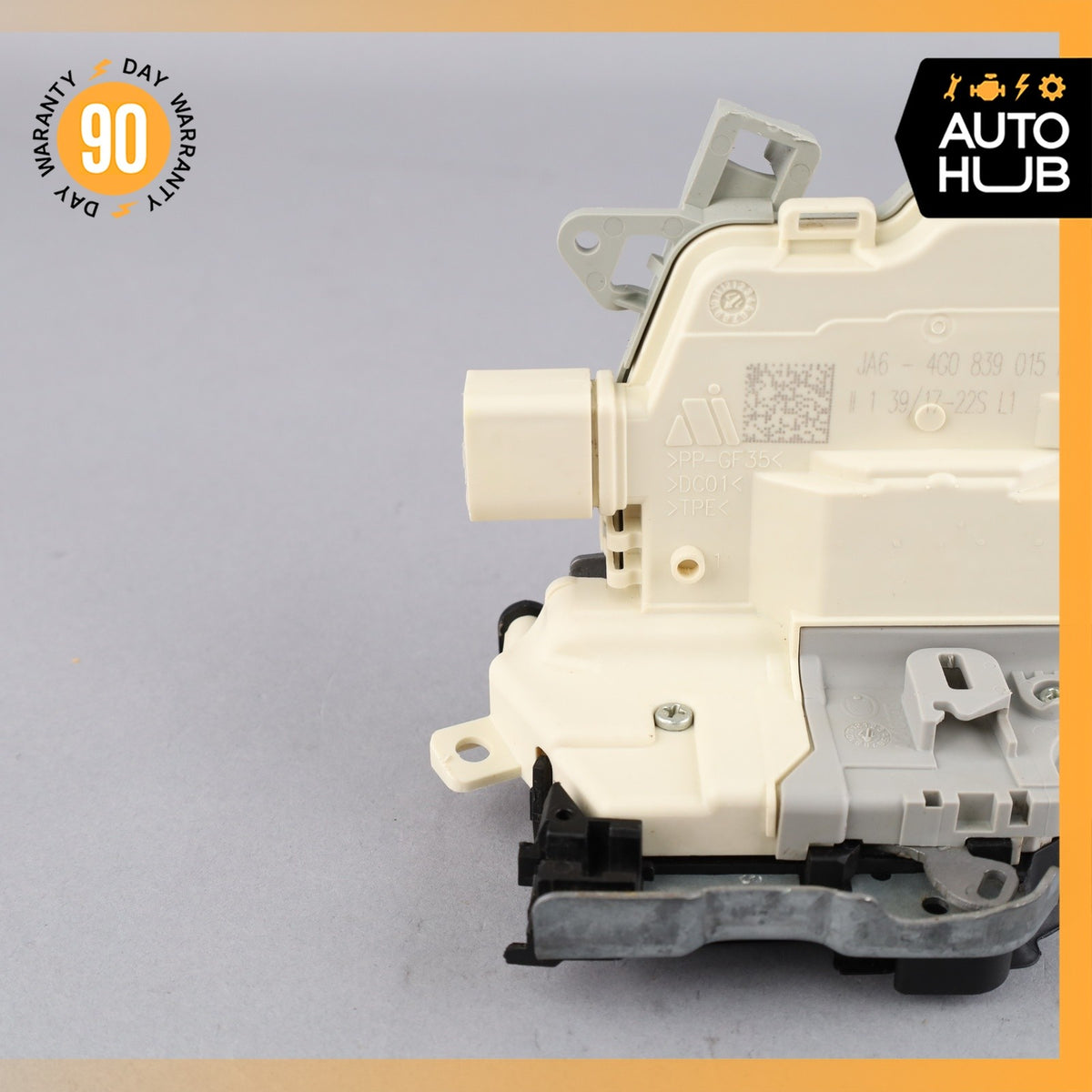 17-19 Audi 4M Q7 Rear Left Door Lock Latch Actuator OEM 87k - photo 3
