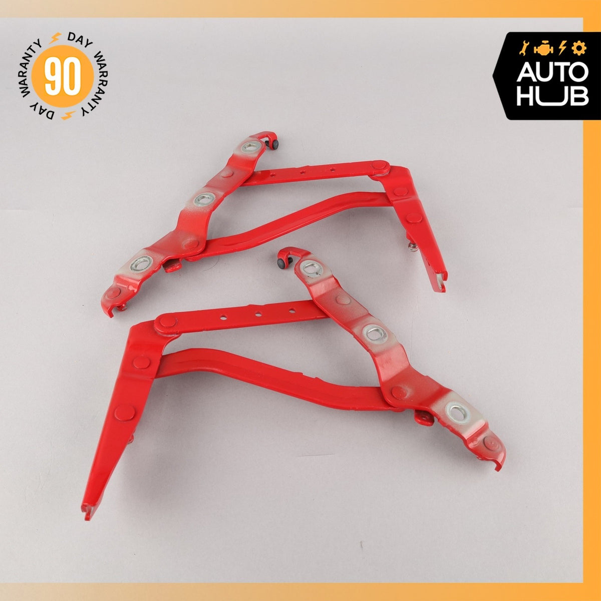 Audi A5 S5 Convertible Trunk Boot Left & Right Lid Hinge Set Red OEM - photo 7