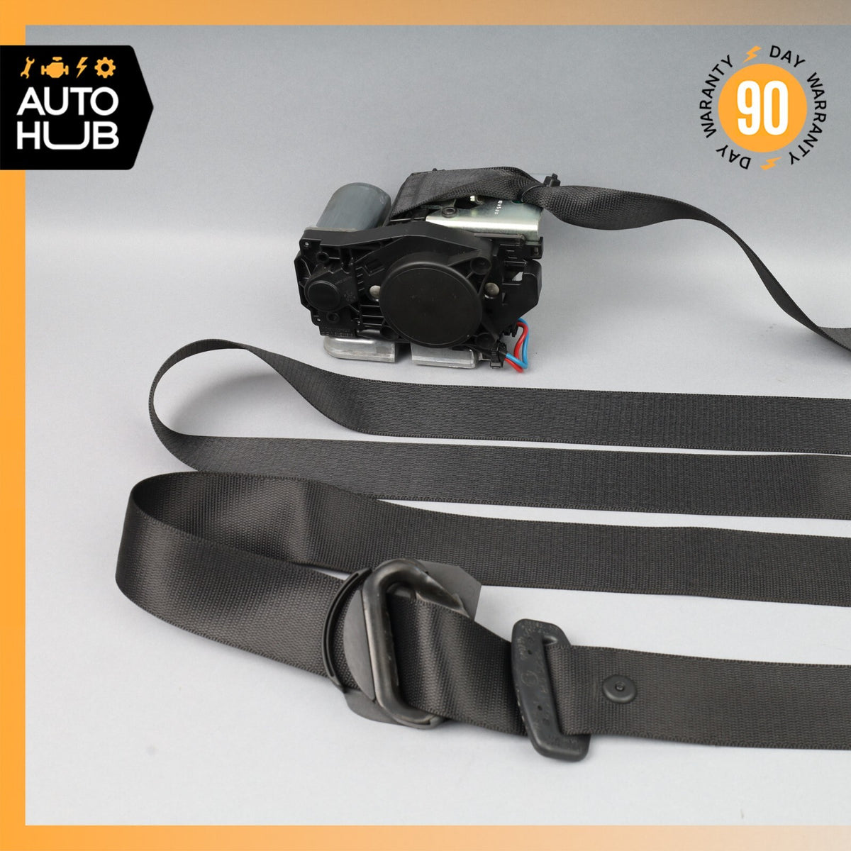 07-09 Mercedes W219 CLS550 E550 Front Right Passenger Side Seat Belt Black OEM - photo 13