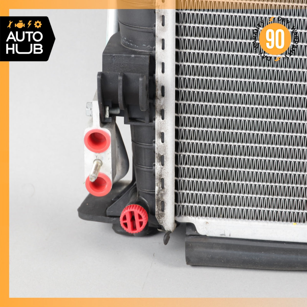 03-06 Mercedes R230 SL500 Engine Cooling Radiator AC A/C Condenser OEM - photo 7