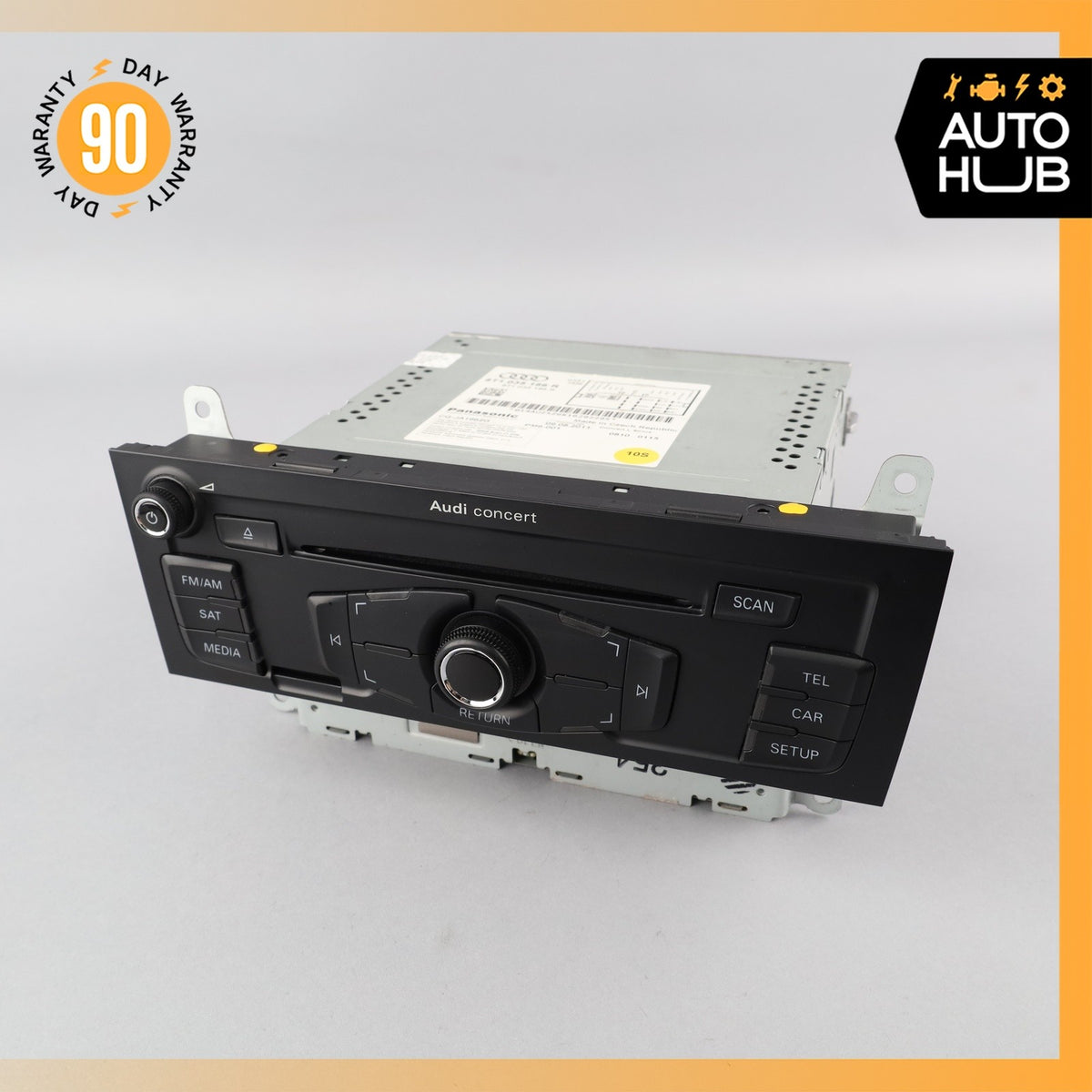 10-12 Audi B8 A4 S4 Audio Radio Receiver Head Unit AM CD Player OEM - photo 2