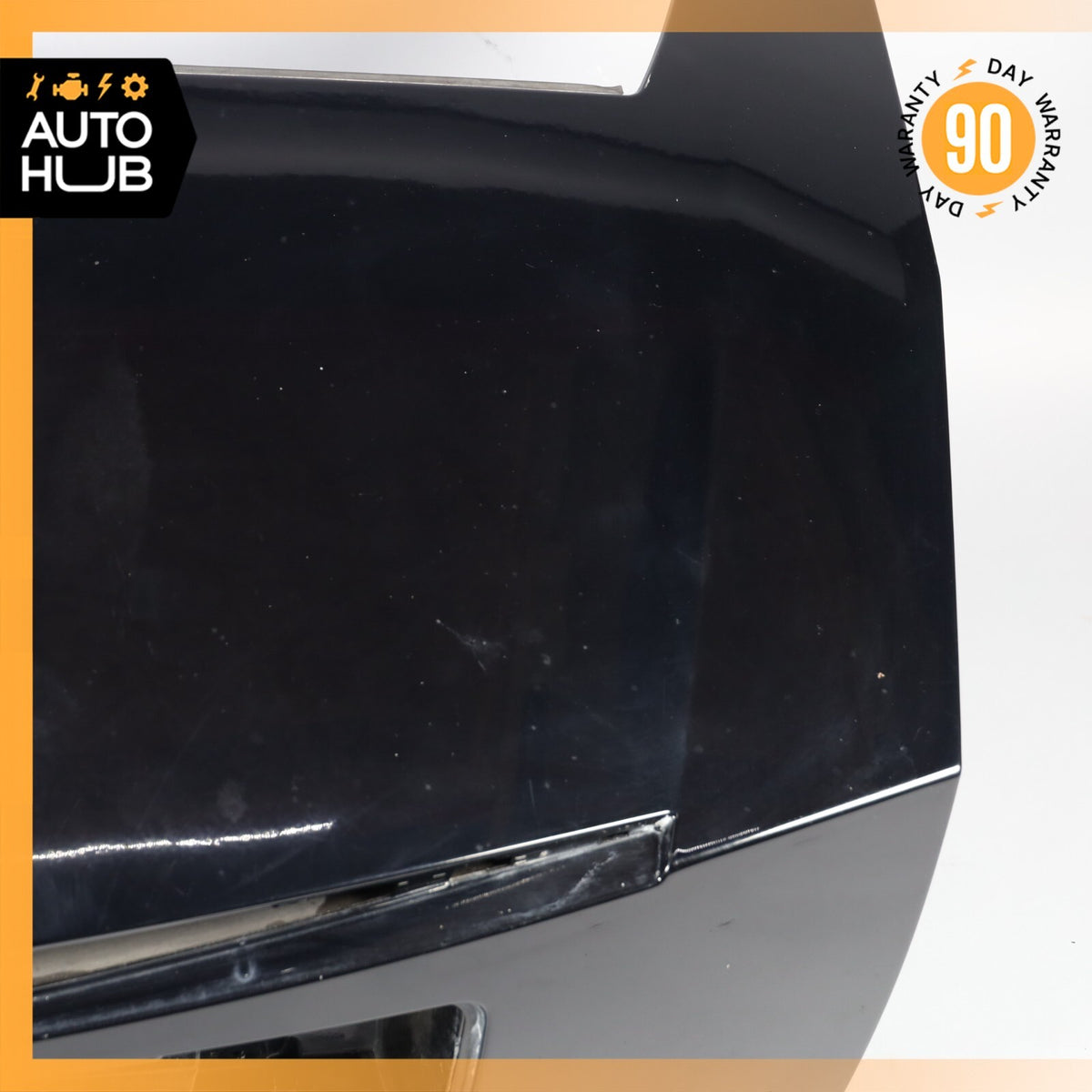 04-09 Cadillac XLR Trunk Lid Panel Assembly Black 10365174 OEM - photo 5