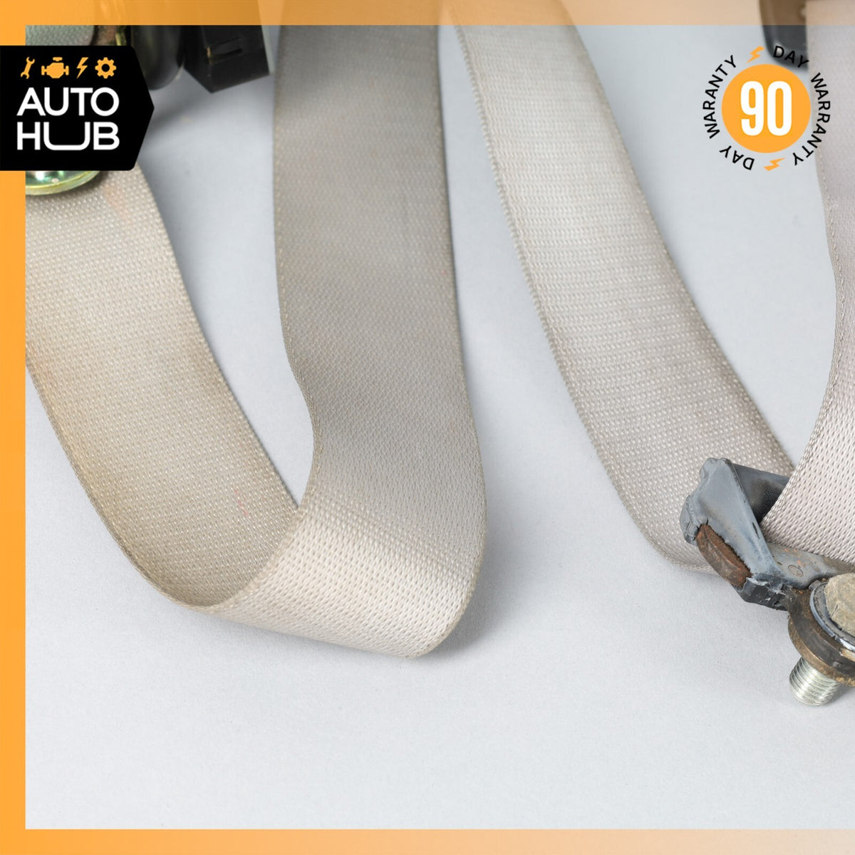 98-03 Mercedes W208 CLK430 CLK55 Front Right Passenger Seatbelt Seat Belt OEM - photo 4
