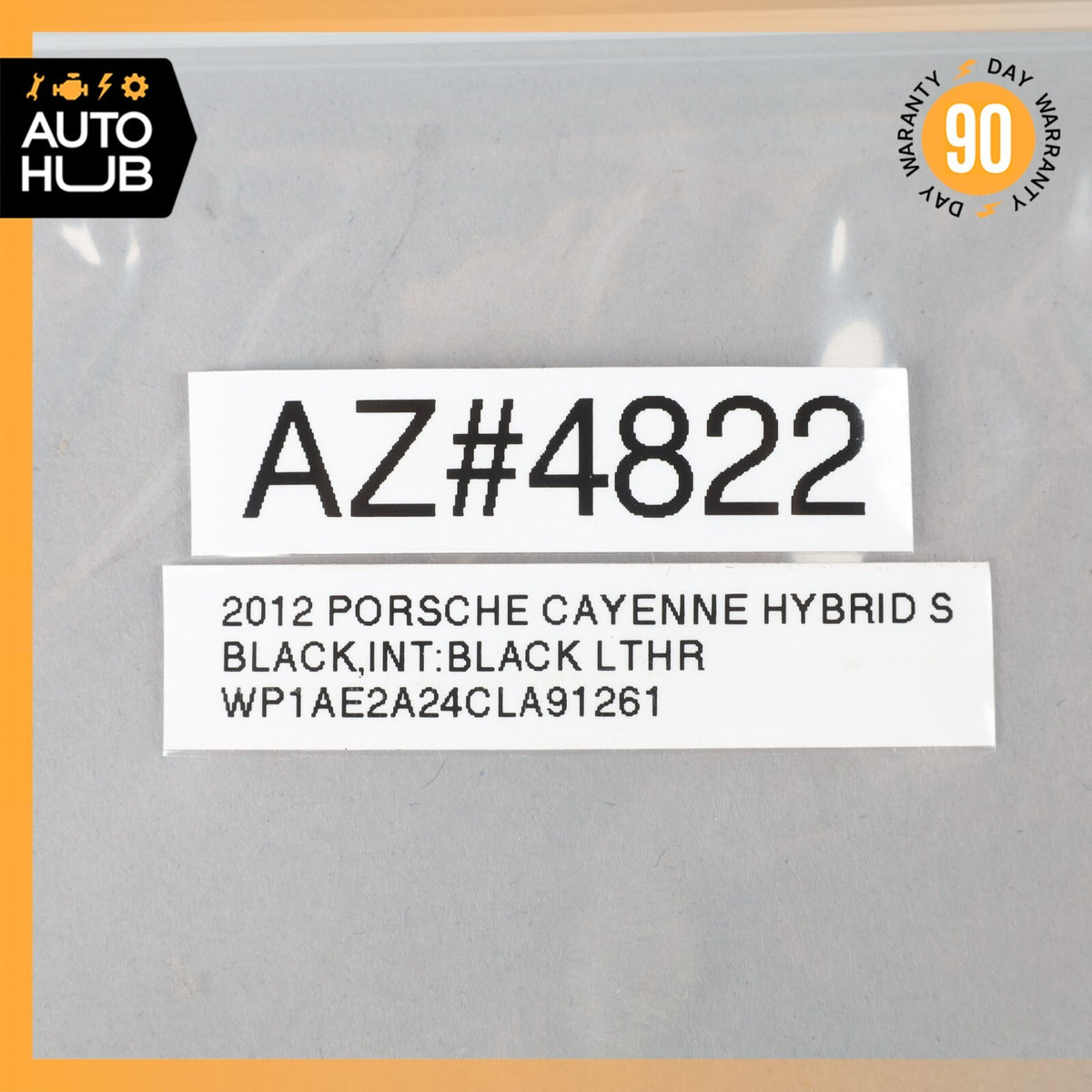 Porsche Cayenne 958 Rear Left or Right Airbag Air Bag Sensor SRS Sensor OEM - photo 4