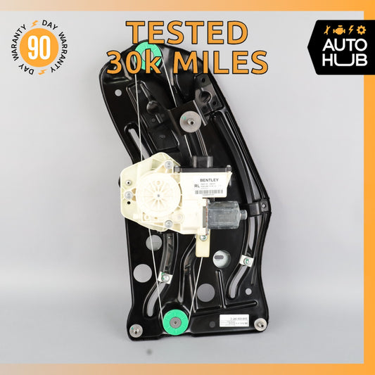 12-17 Bentley Continental GT Rear Left Side Quarter Window Regulator Motor OEM - photo 1