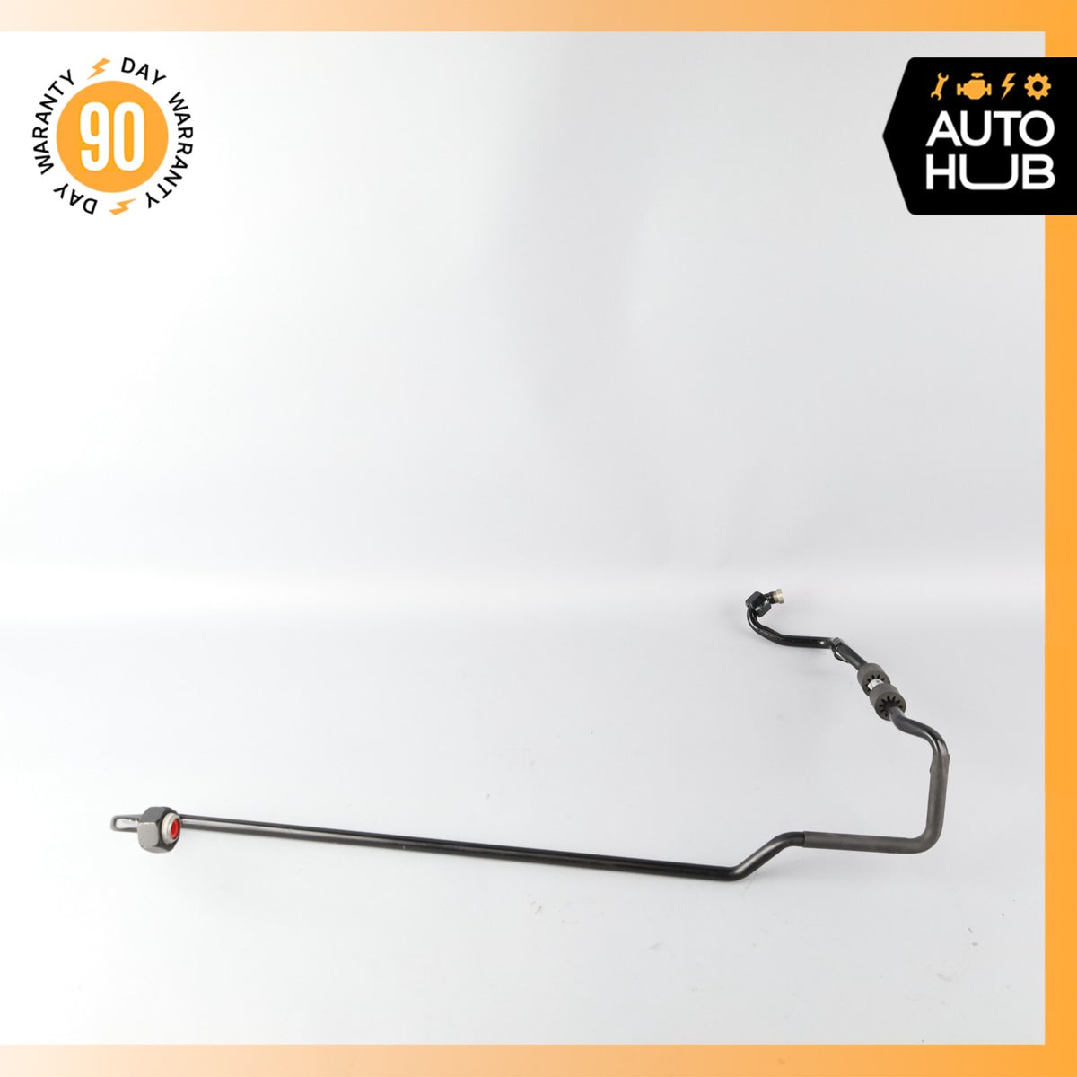 03-13 Bentley Continental GTC 6.0L Right Transmission Oil Cooling Line OEM 63k - photo 4