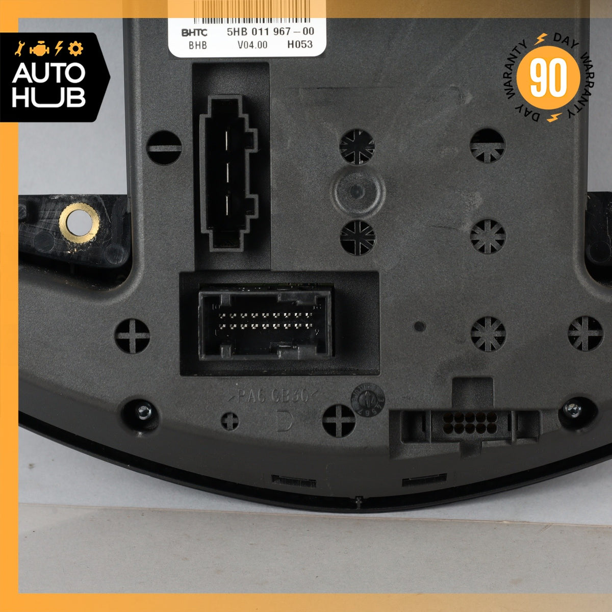 15-18 Porsche Cayenne 958 Rear Seat Heat Lock Switch Control Panel OEM - photo 10