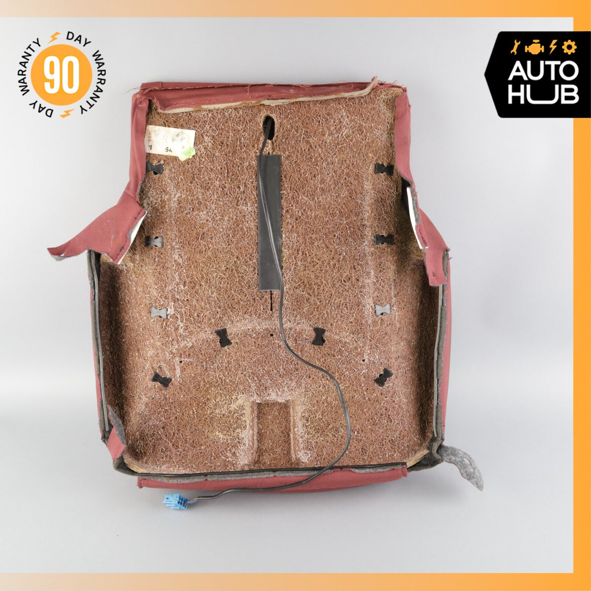 07-08 Mercedes R230 SL550 Right Side Lower Bottom Seat Cushion Nappa OEM 61k - photo 13