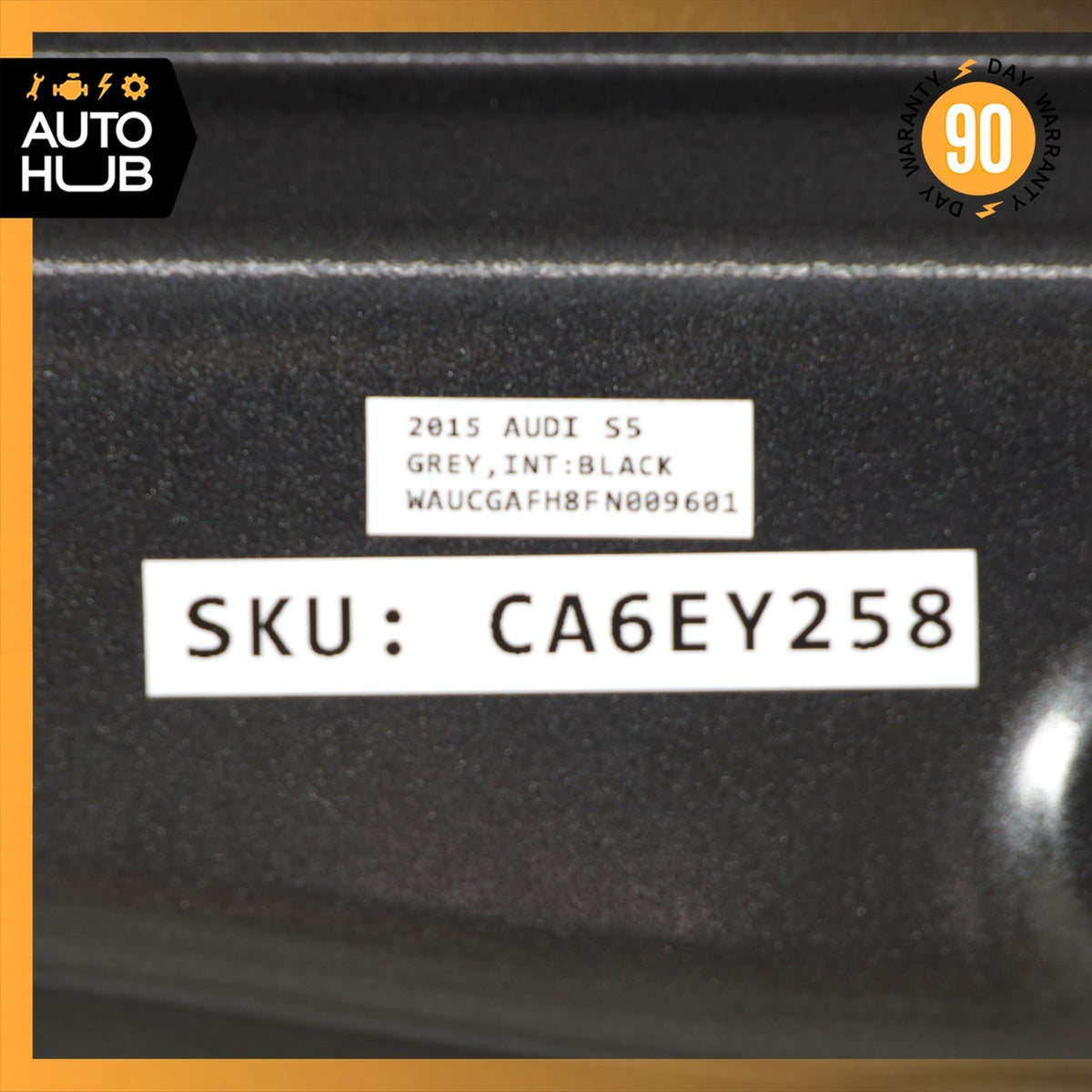 10-17 Audi S5 A5 RS5 Convertible Left Driver Side Door Shell Gray OEM 80k - photo 18